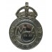 Ministry of Civil Aviation Constabulary Cap Badge - King's Crown