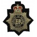 Ministry of Defence Police Cloth Beret Badge - Queen's Crown