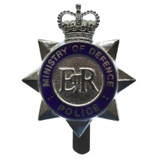 Ministry of Defence Police Enamelled Cap Badge - Queen's Crown