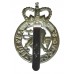 United Kingdom Atomic Energy Authority (U.K.A.E.A.) Constabulary Chrome Cap Badge - Queen's Crown