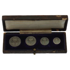 1905 Edward VII Maundy Money Coin Set in Dated Box