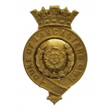 Duke of Lancaster's Own Yeomanry Officer's Gilt Cap Badge