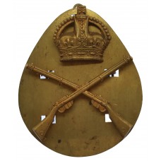 British Army Crossed Rifles Marksman's/Sergeant Instructor of Musketry Arm Badge - King's Crown