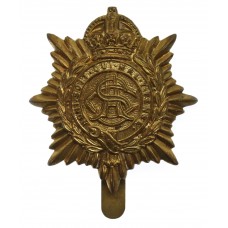 Army Service Corps (A.S.C.) WW1 Non Voided Economy Cap Badge