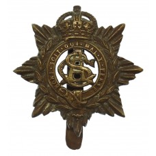 Army Service Corps (A.S.C.) Cap Badge - King's Crown