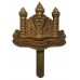 Cambridgeshire Regiment WW1 All Brass Economy Cap Badge 