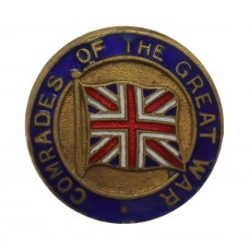 WW1 Comrades of The Great War Enamelled Lapel Badge