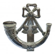 Light Infantry Anodised (Staybrite) Cap Badge