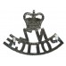 New Zealand Police Cap Badge - Queen's Crown