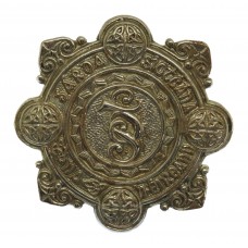 Garda Siochana (Irish Police) White Metal Cap Badge