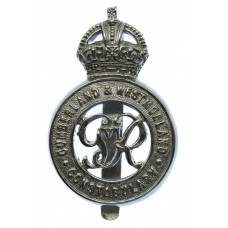 George VI Cumberland & Westmorland Constabulary Cap Badge