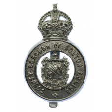 County Borough of Bolton Police Cap Badge - King's Crown