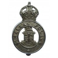 St Helens Police Cap Badge - King's Crown