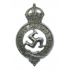 Isle of Man Constabulary Cap/Collar Badge - King's Crown