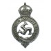 Isle of Man Constabulary Cap/Collar Badge - King's Crown