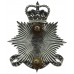 Isle of Man Constabulary Helmet Plate - Queen's Crown