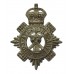 Ayrshire Constabulary White Metal Cap Badge - King's Crown