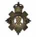 Ayrshire Constabulary White Metal Cap Badge - King's Crown