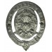 Glasgow City Police Chrome Helmet Plate - King's Crown