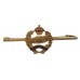 Royal Tank Regiment Enamelled Sweetheart Brooch - King's Crown