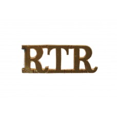 Royal Tank Regiment (R.T.R.) Officer's Shoulder Title