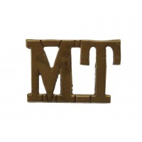 Motor Transport Companies Army Service Corps (MT) Shoulder Title