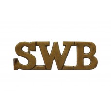 South Wales Borderers (SWB) Shoulder Title