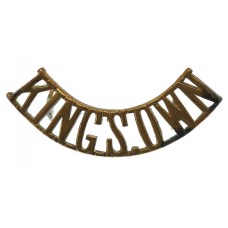 King's Own Royal Lancaster Regiment (KING'S OWN) Shoulder Title