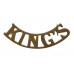 King's Liverpool Regiment (KING'S) Shoulder Title