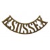 Royal Sussex Regiment (R. SUSSEX) Shoulder Title