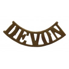 Devonshire Regiment (DEVON) Shoulder Title