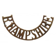 Royal Hampshire Regiment (R. HAMPSHIRE) Shoulder Title