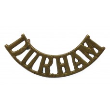 Durham Light Infantry (DURHAM) Shoulder Title