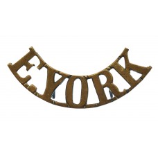 East Yorkshire Regiment ( E. YORK) Shoulder Title