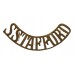 South Staffordshire Regiment (S.STAFFORD) Shoulder Title