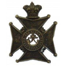 Victorian King's Royal Rifle Corps (K.R.R.C.) Militia Glengarry Badge