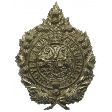 Victorian/Edwardian Argyll & Sutherland Highlanders Cap Badge 