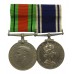 WW2 Defence Medal and Elizabeth II Police Long Service & Good Conduct Medal Pair - Sergt Harry R.W. Brookes, Windsor Borough Police