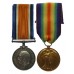 WW1 British War & Victory Medal Pair - Pte. J. Scott, Bedfordshire Regiment