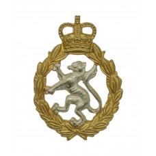 Women's Royal Army Corps (W.R.A.C.) Officer's Dress Cap Badge - Queen's Crown