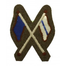 British Army Signaller Cloth Trade Badge