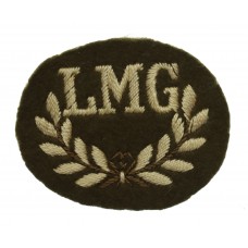 British Army Light Machine Gunner (L.M.G.) Cloth Proficiency Arm Badge