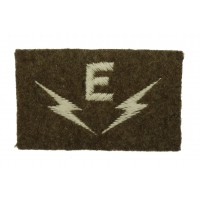 Royal Electrical & Mechanical Engineers (R.E.M.E.) Control Equipment Technician Cloth Trade Badge