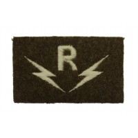 Royal Electrical & Mechanical Engineers (R.E.M.E.) Radar Mechanic Cloth Trade Badge