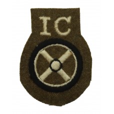 British Army Skilled Driver Internal Combustion (I.C.) Cloth Proficiency Arm Badge