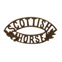 Scottish Horse Yeomanry (SCOTTISH/HORSE) Shoulder Title