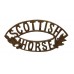 Scottish Horse Yeomanry (SCOTTISH/HORSE) Shoulder Title