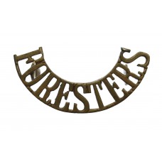 Notts & Derby Regiment (FORESTERS) Shoulder Title