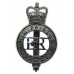 H.M. Prison Service Cap Badge - Queen's Crown