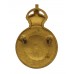 South Africa Constabulary Gilt Cap Badge/Helmet Plate - King's Crown